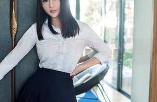 TuiGirl推女郎 - 模特林夕双马尾：图库里的清纯小调皮